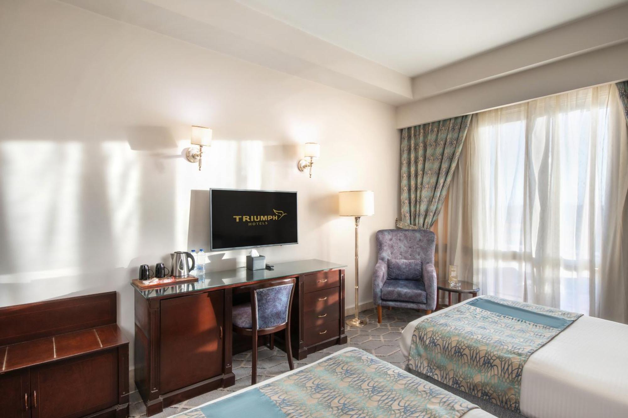 Triumph Plaza Hotel Kahire Oda fotoğraf