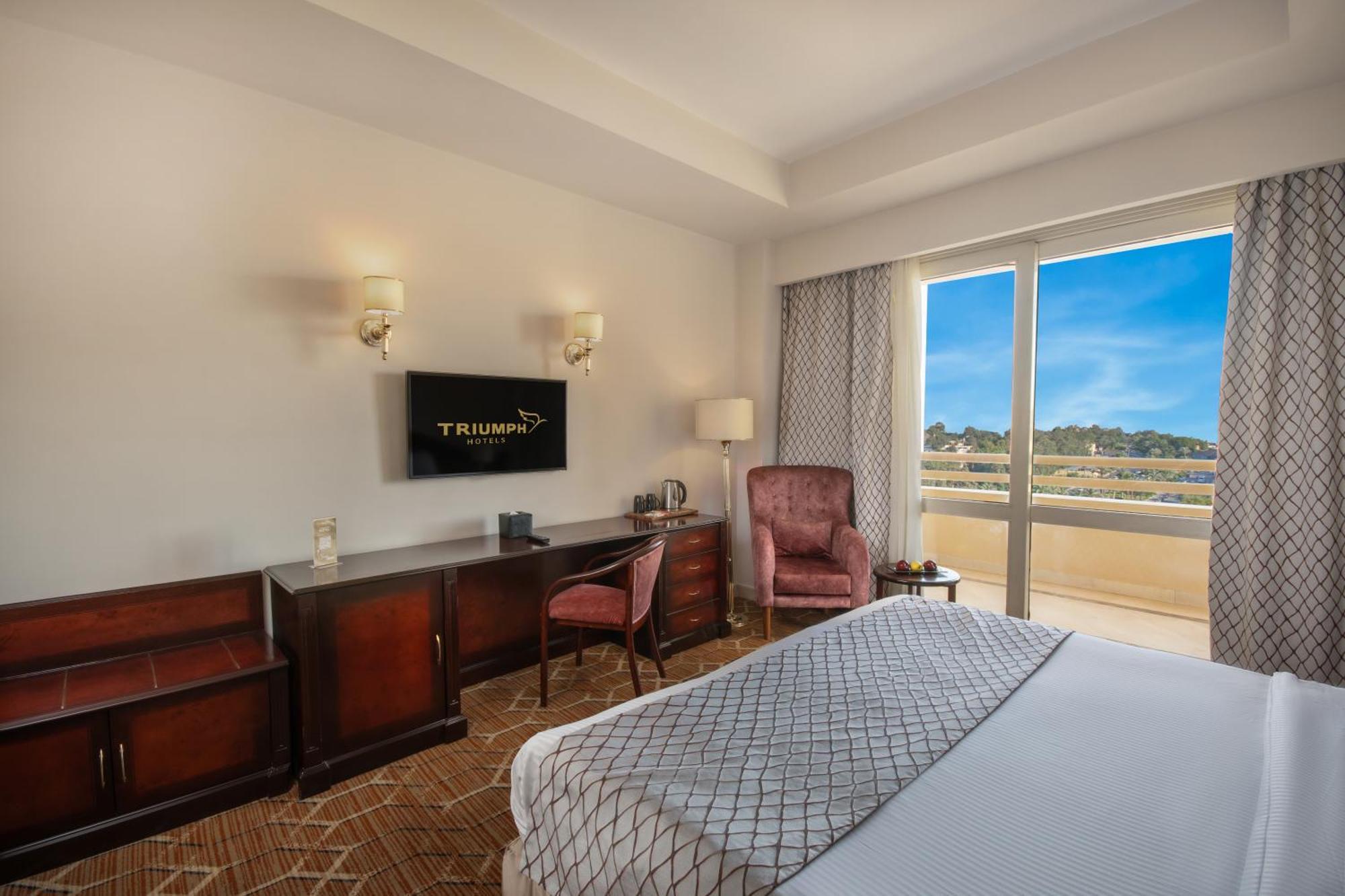 Triumph Plaza Hotel Kahire Oda fotoğraf