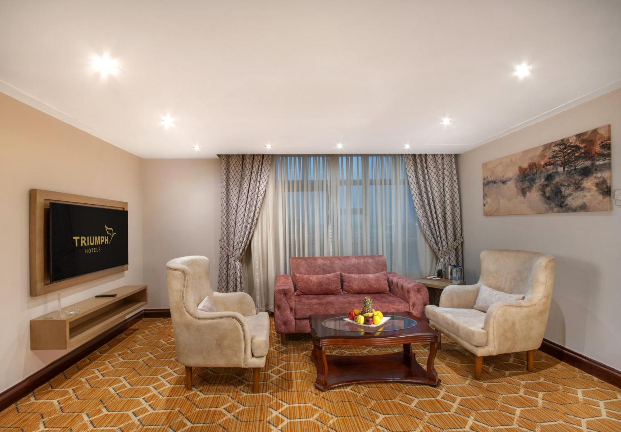 Triumph Plaza Hotel Kahire Oda fotoğraf